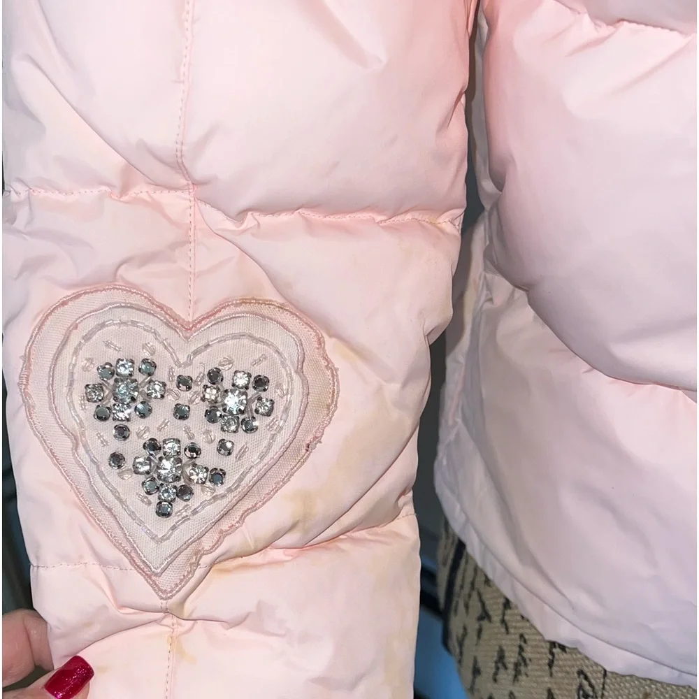 Juicy Couture Pink Puffer Jacket - Picture 2 of 7